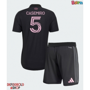 Inter Miami Casemiro #5 Udebanesæt Børn 2026-27 Kort ærmer (+ korte bukser)